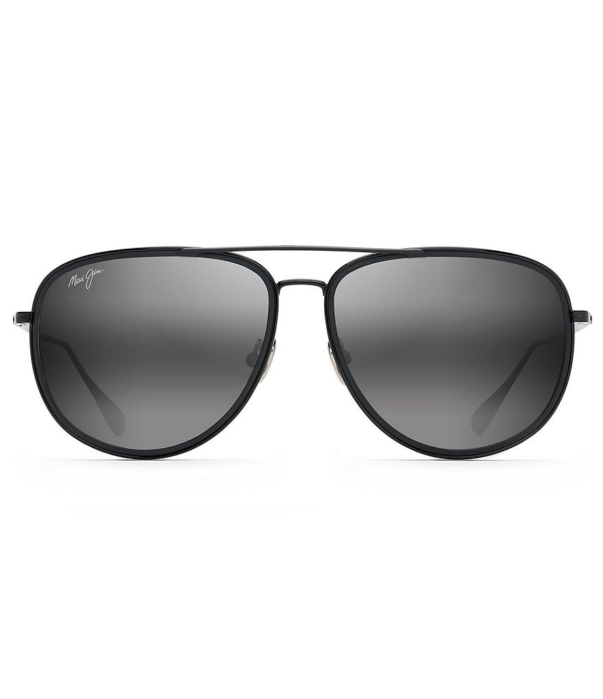 Maui Jim Fair Winds PolarizedPlus2&reg; 58mm Aviator Sunglasses