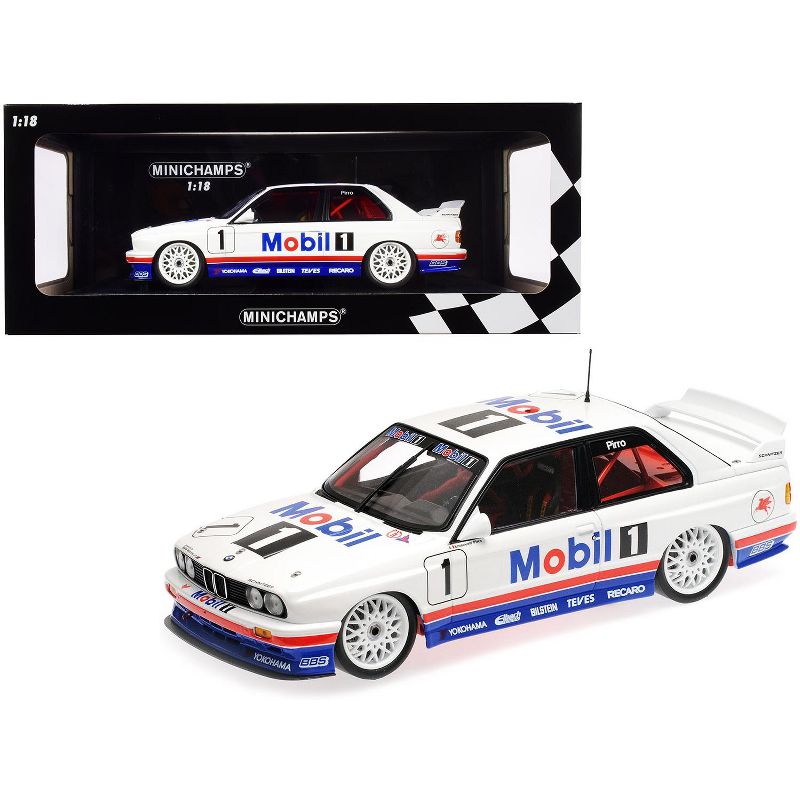 BMW M3 #1 Emanuele Pirro (BMW M-Team Schnitzer) Winner Macau Guia Race (1992) Limited Edition to 300 pieces 1/18 Diecast Model Car by Minichamps