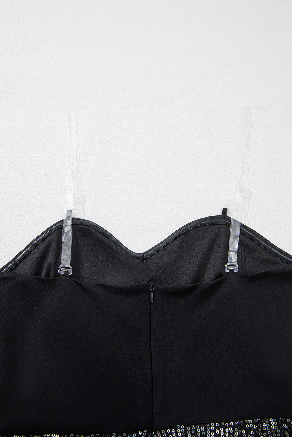 Gray Textured Wide Leg Overall with Pockets