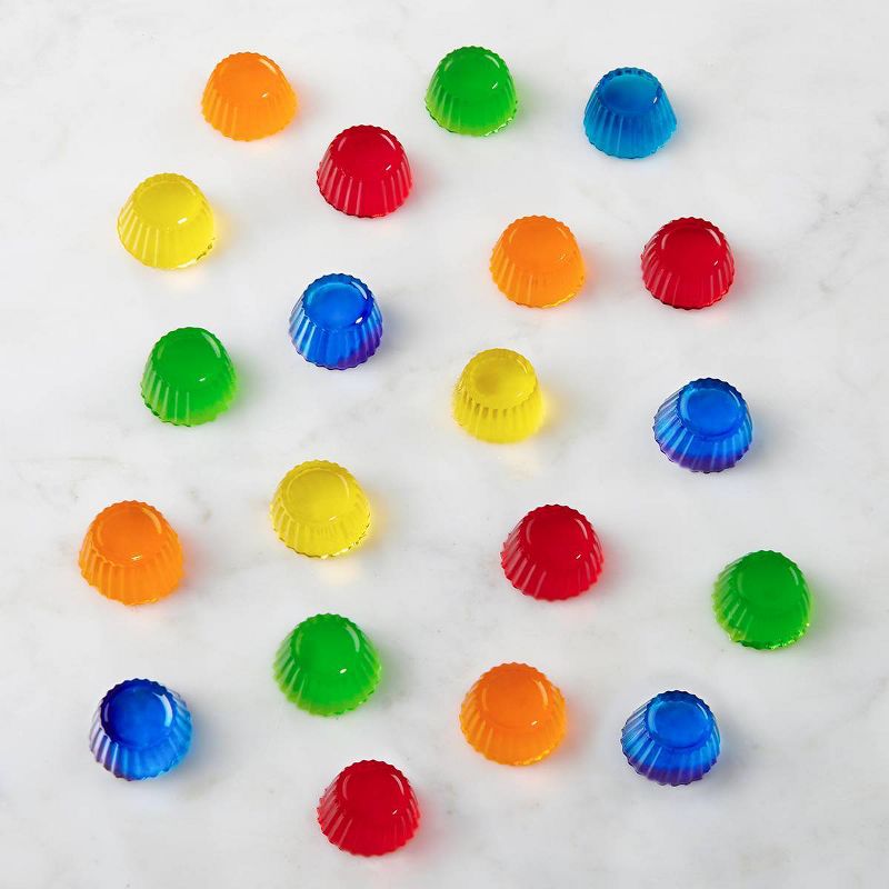 Trudeau 2pk Cupcake Chocolate Molds Aqua