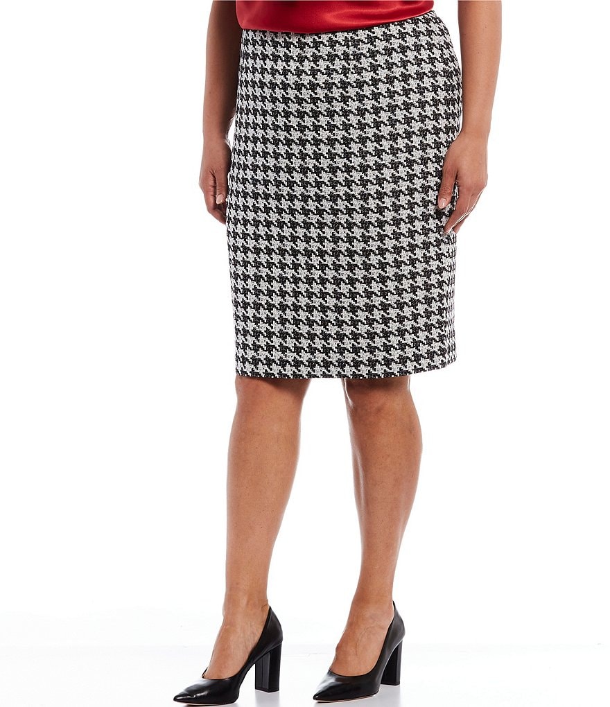 Intro Plus Size Activeease Drawstring Faux Wrap Skort