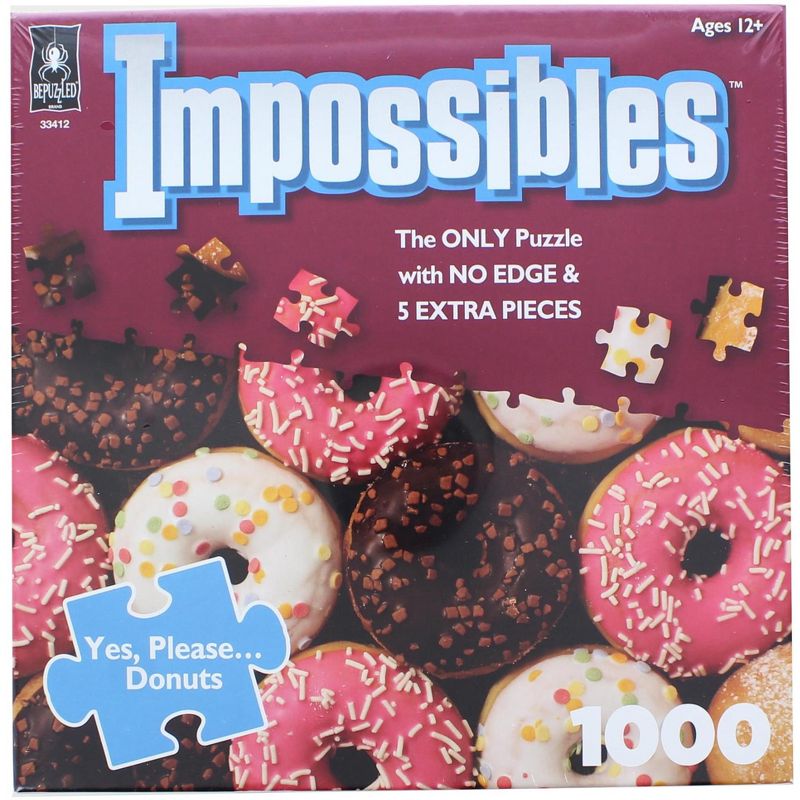 University Games Yes, Please Donuts 1000 Piece Jigsaw Puzzle