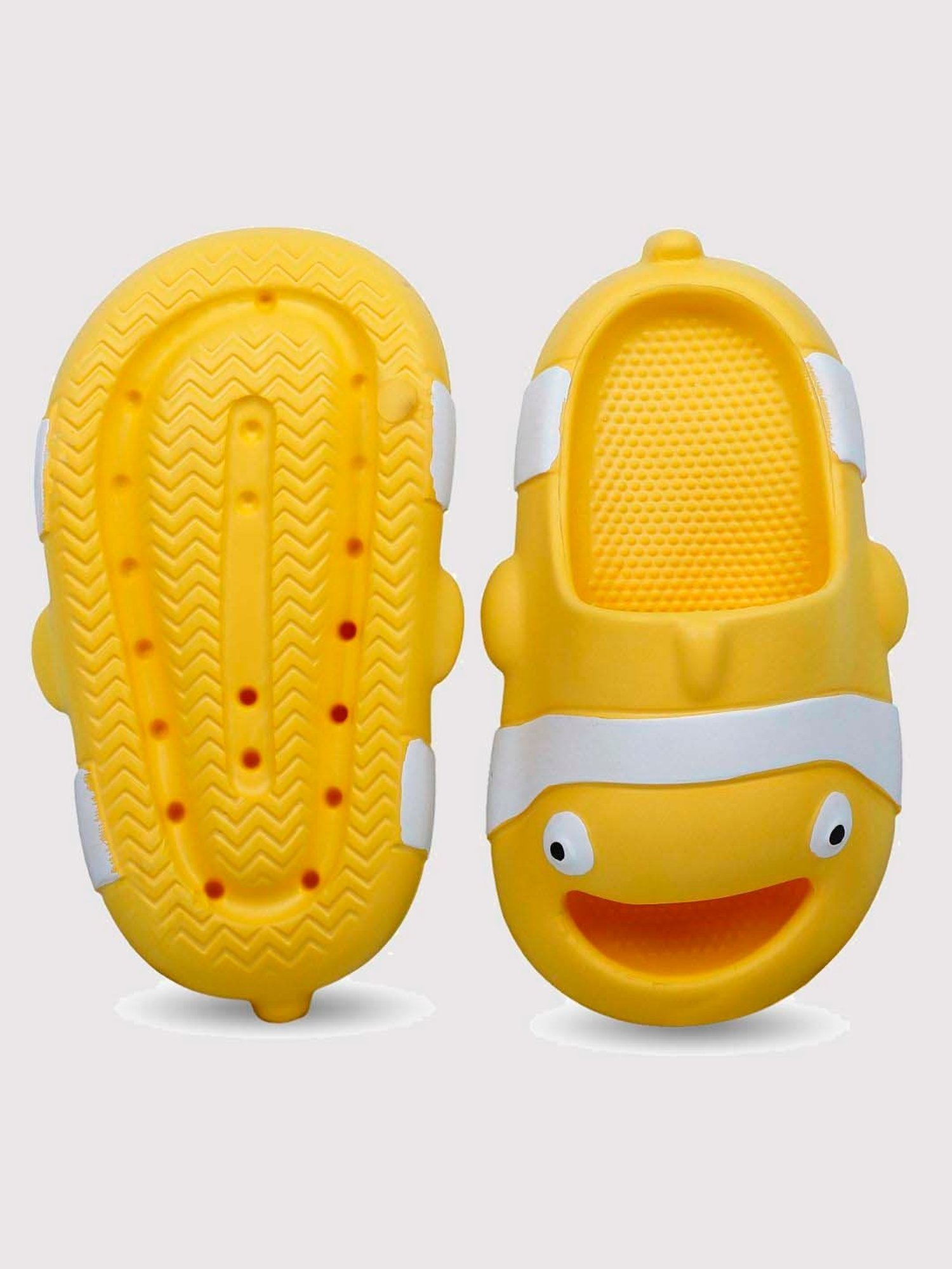 Baby Moo Unisex Yellow Casual Slip on