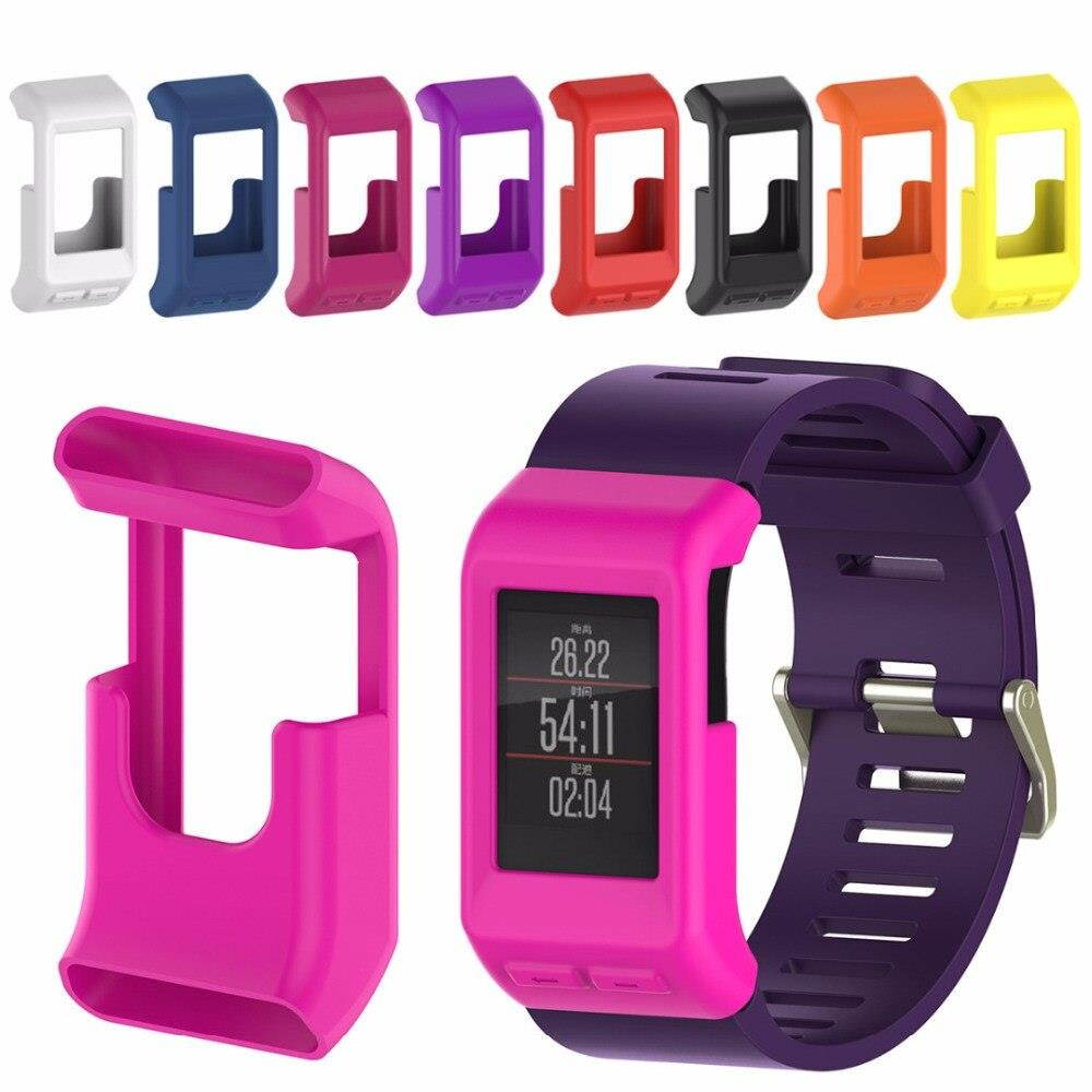 Mayitr Silicone Rubber Protect Case Cover Protective For Garmin Vivoactive HR Smart Watch Smart Accessories