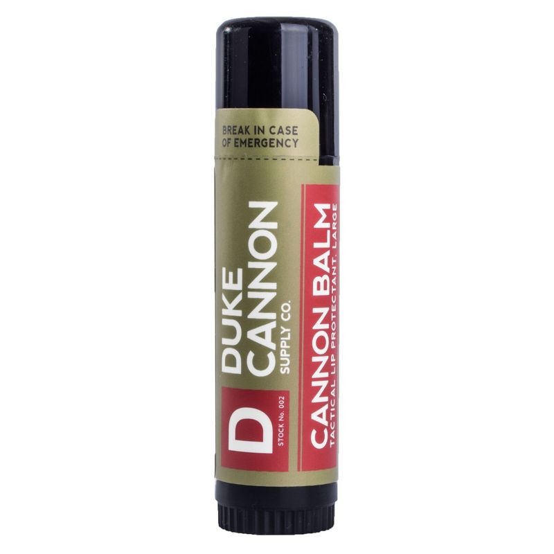 Duke Cannon Offensively Large Fresh Mint SPF 15 Organic Beeswax Lip Balm - 0.56oz