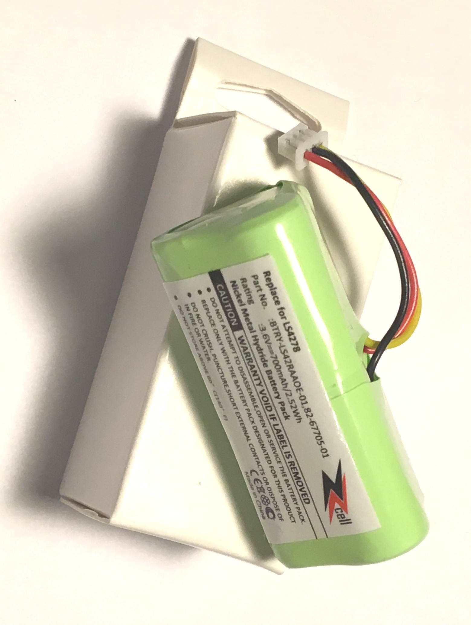 ZZcell Replacement Bar Code Scanner Battery For Motorola Symbol LS4278 / BTRY-LS42RAAOE-01