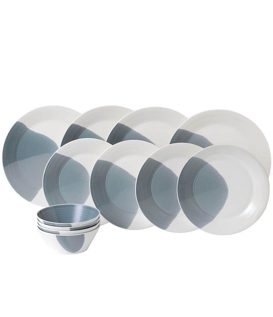 Royal Doulton Signature 1815 Blue 12-Piece Dinner Set