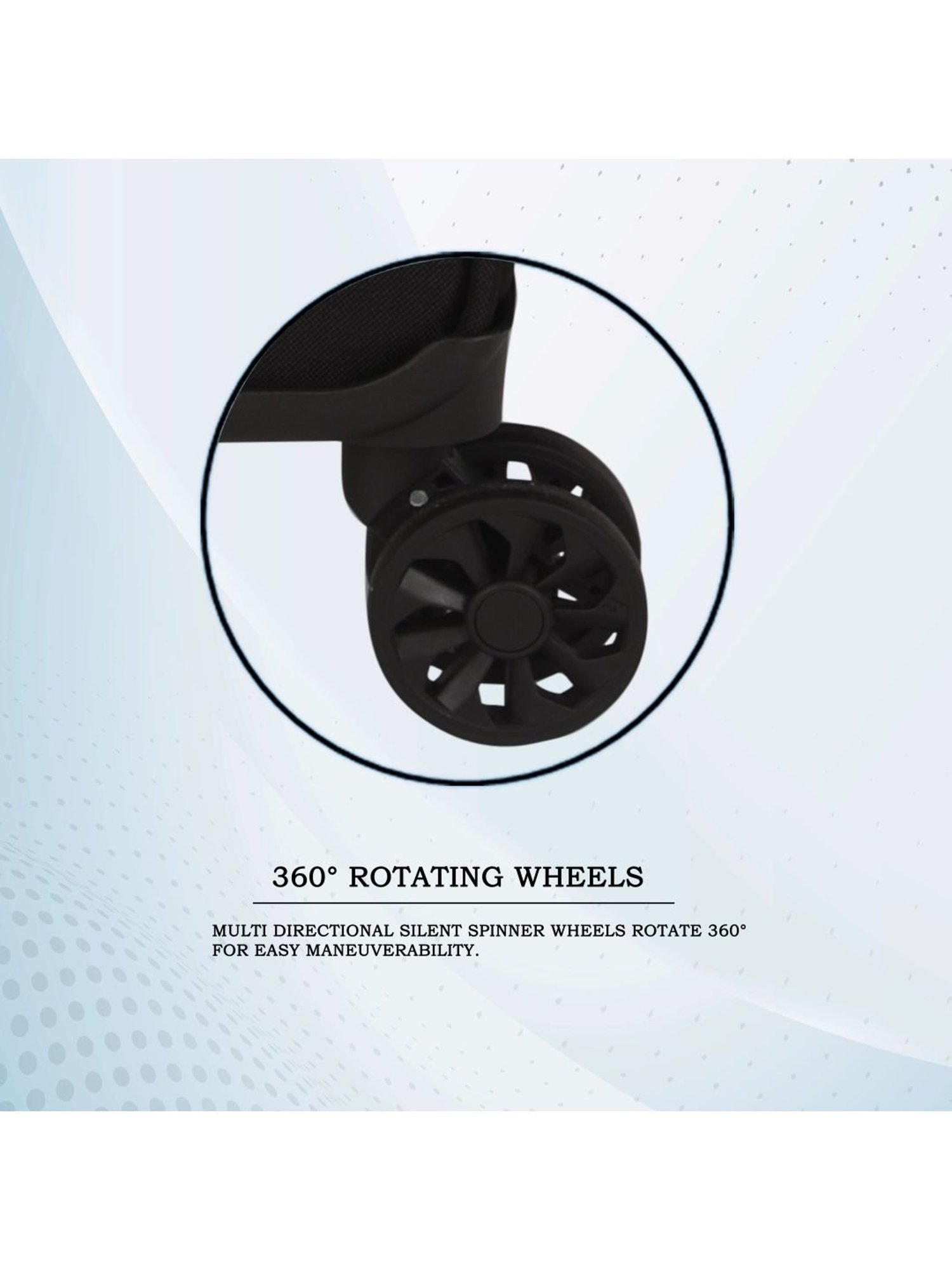 it luggage The Lite Black Cabin 20 inches Expandable Soft Case Luggage Trolley with TSA Lock