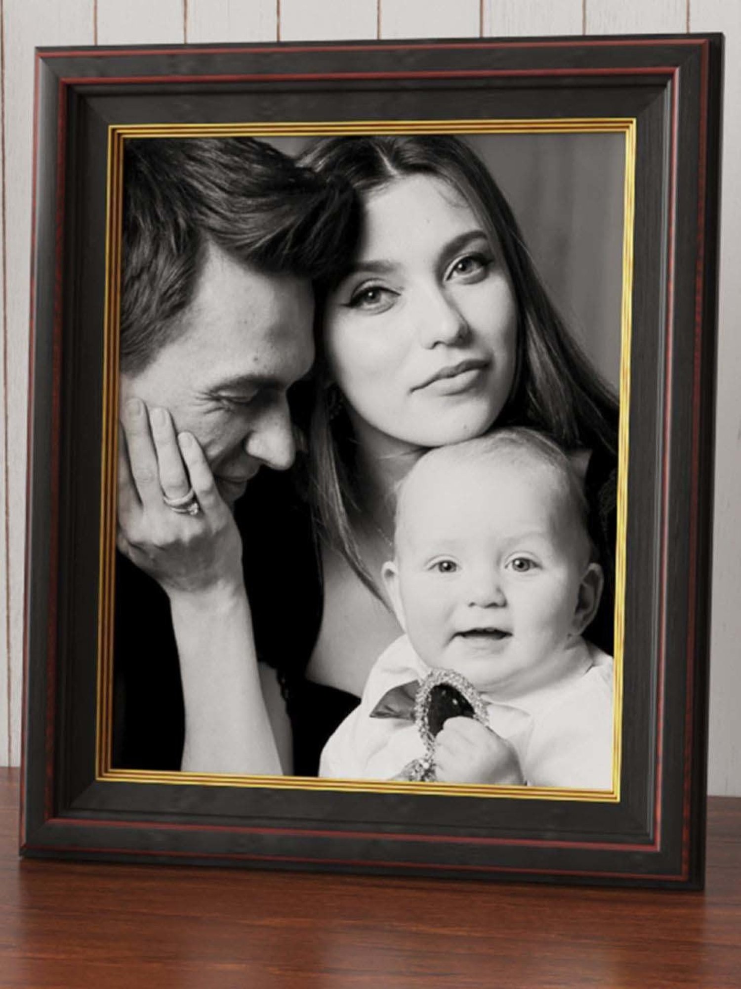 Art Street Gold Engineered Wood Swing Fashion Resin Vintage Photo Frame