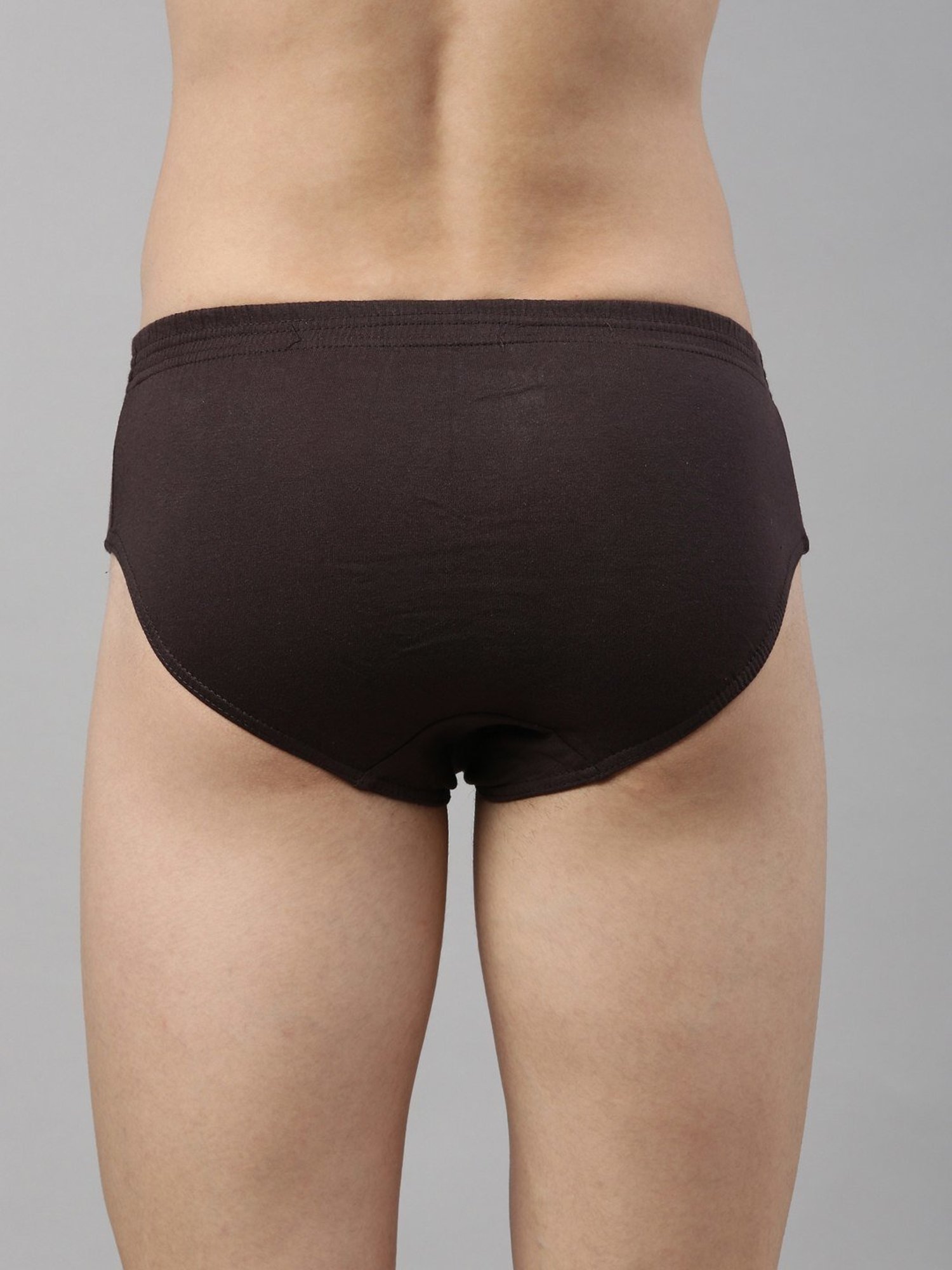 Dixcy Scott Originals Dark Grey Cotton Regular Fit Brief