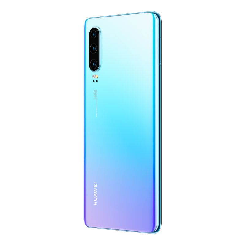 Huawei P30 Dual/Hybrid-SIM 128GB ELE-L29 Factory Unlocked 4G/LTE Smartphone - Aurora Blue