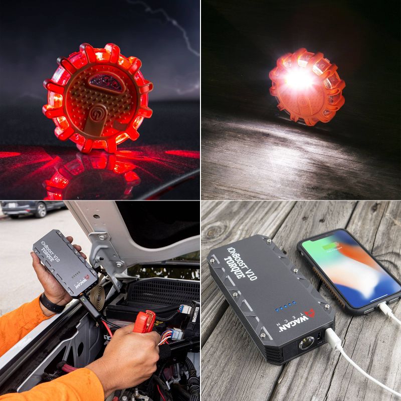 Wagan IonBoost V10 Torque Jump Starter with FRED Light