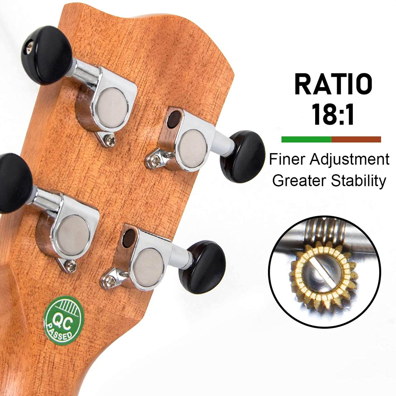 Concert Ukulele 23 Inch Ukelele Mahogany ukulele for Beginer with Gig Bag Strap String Capo Picks (23 inch)