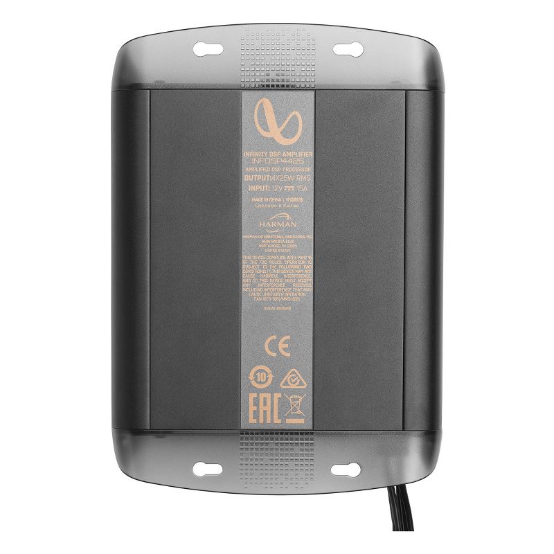 Infinity DSP4425 All-in-One Class A/B 4-Channel Amplifier with DSP Control