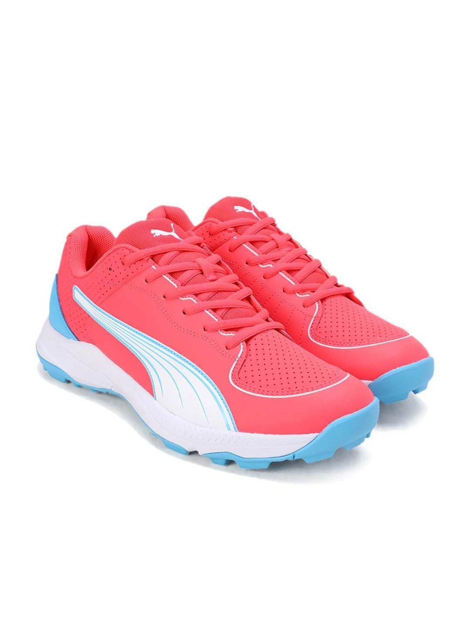 Puma Men's 24 FH Fire Orchid Cricket Shoes