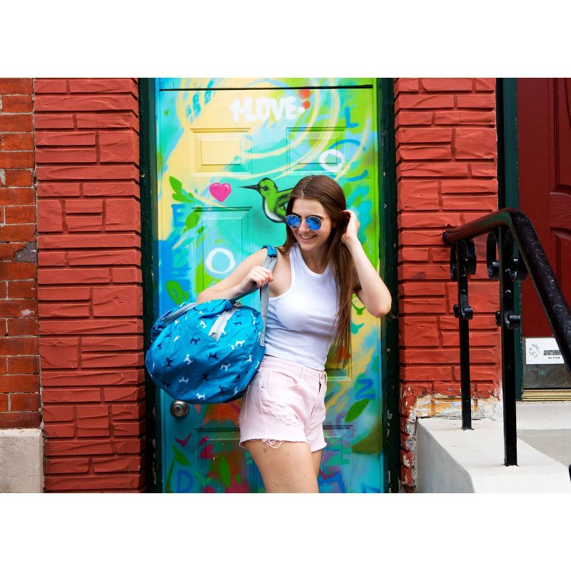 J World Buena Folding Duffel Bag - Black