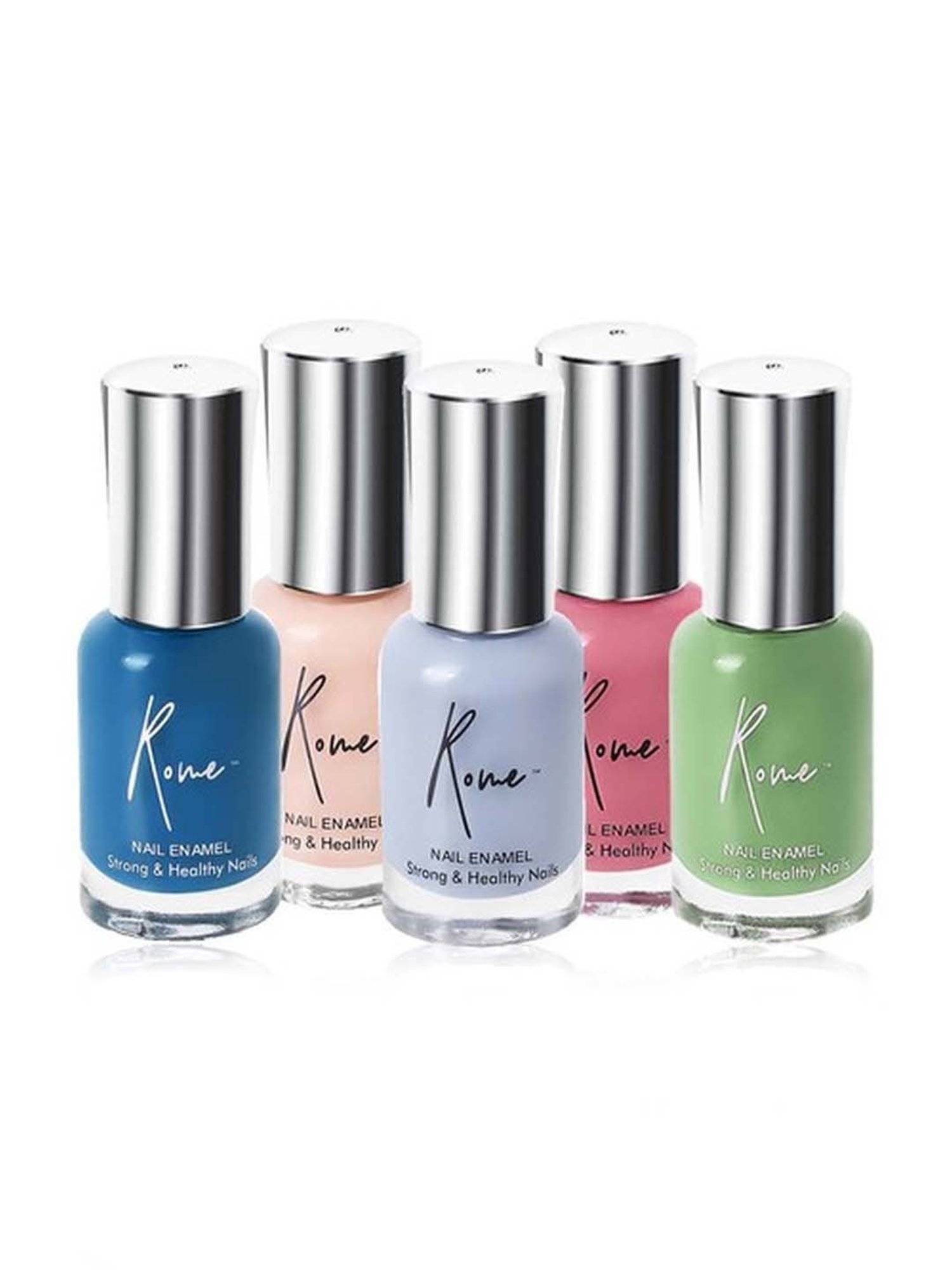 Rome Set of 5 Strong & Healthy Nail Enamel
