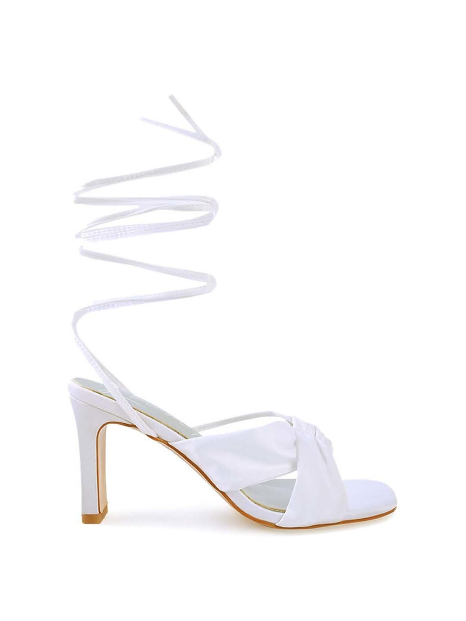 London Rag Women's White Gladiator Sandals