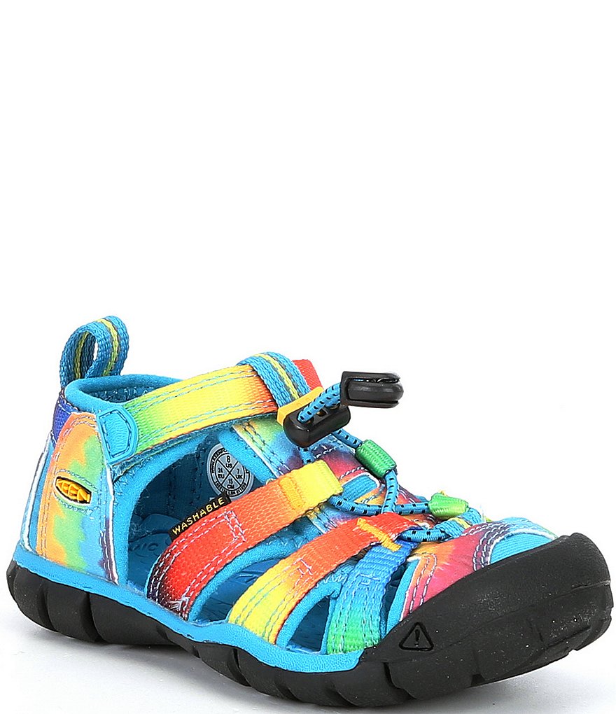 KEEN Girls' Seacamp II CNX Washable Tie-Dye Sandals (Infant)
