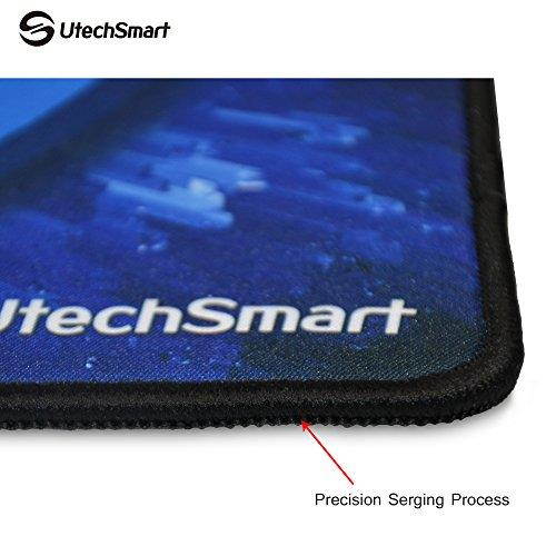 Gaming Mouse Pad, UtechSmart Gaming Mouse Pad large Size (12.6 x 10.6 x 0.2 inches)