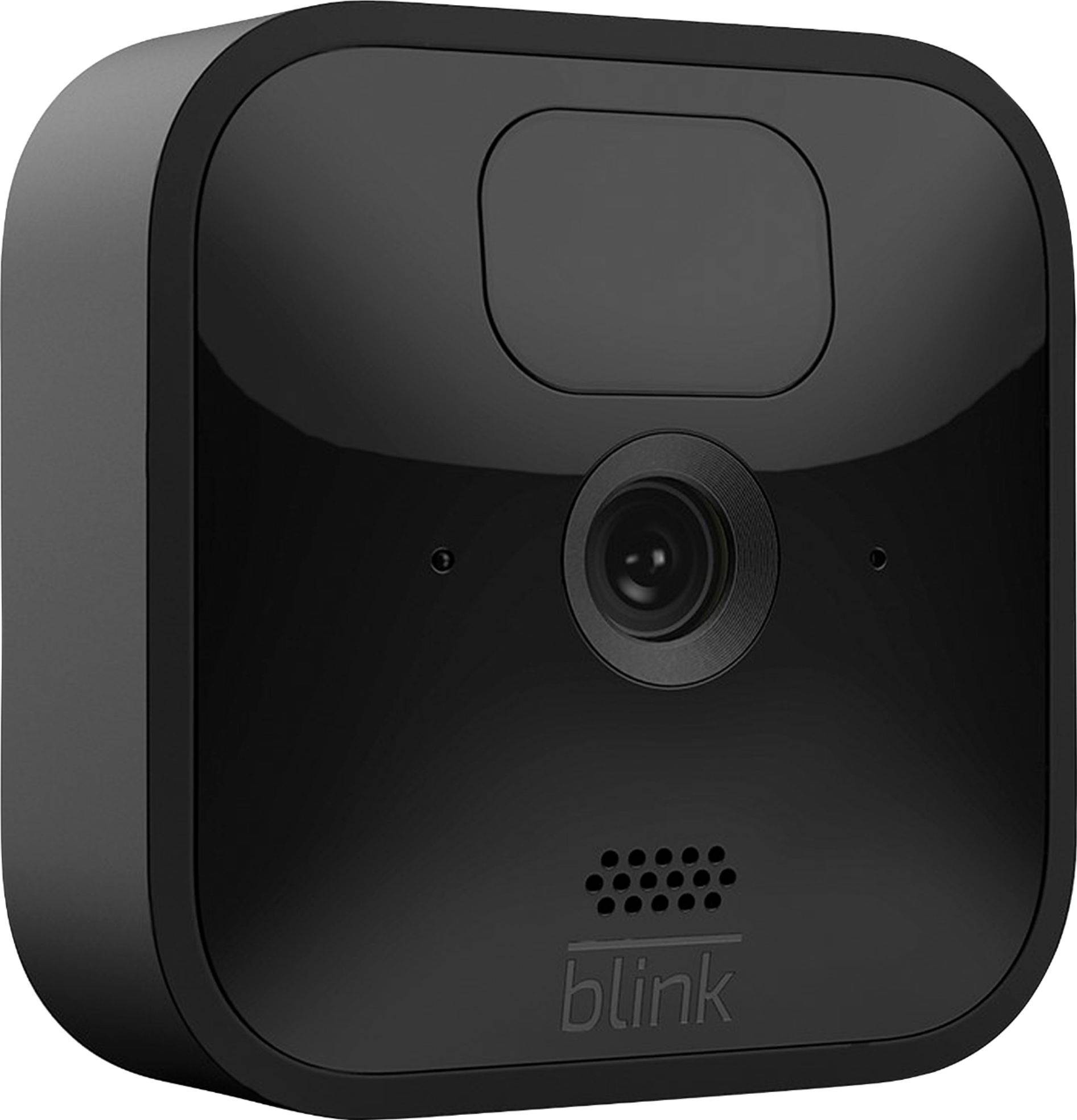 Blink Outdoor with Floodlight Charger Mount Bundle (Black, 2 Pack)