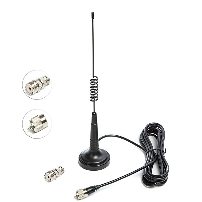 Radio Antenna for Jeep Wrangler 13-inch Flexible Metal Car Radio Antenna for 2007 to 2020 Jeep Wrangler JK JKU JL JLU Sahara Rubicon 2 4 Door Gladiator