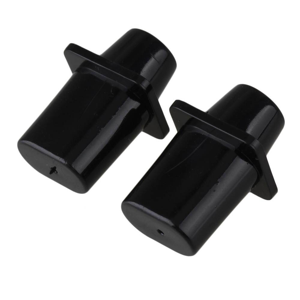 BQLZR Rectangle Toggle Guitar Switch Knobs Tip Top Hat Set of 250 Black