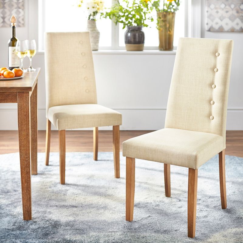 3pc Carmen Dining Set Beige - Lifestorey