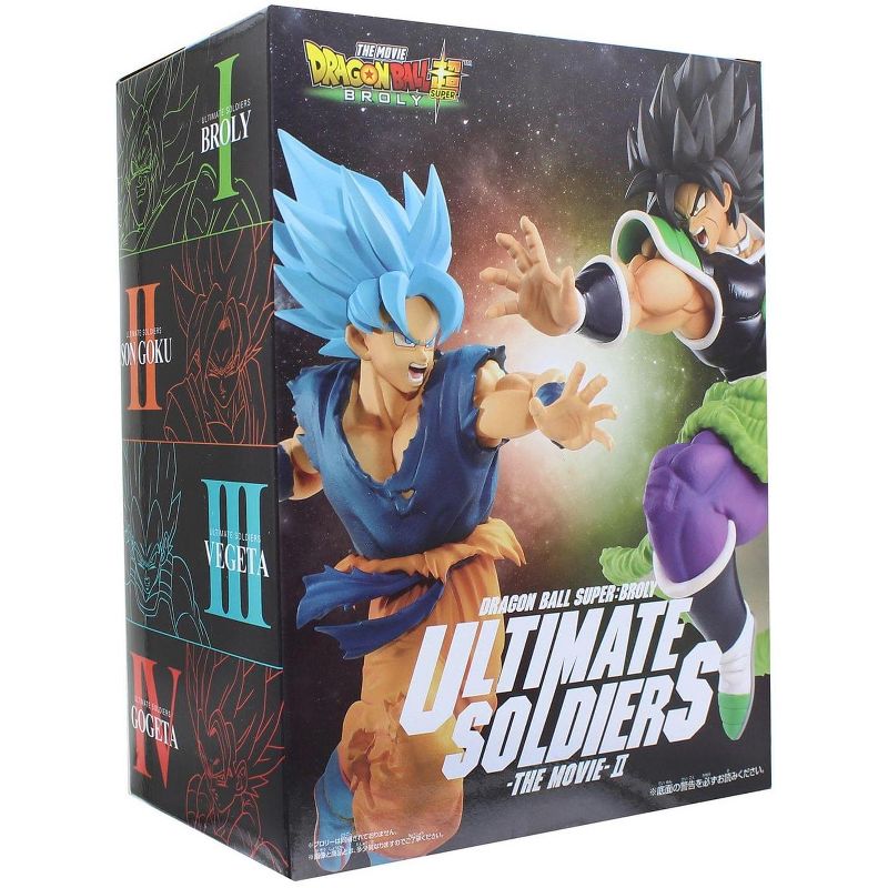 Little Buddy LLC Dragon Ball Super Movie Ultimate Soldiers Banpresto Vol. 2 Figure - SS Blue Goku