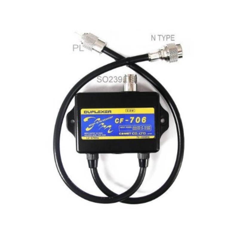 Comet CF-706 Duplexer For Transceivers - HF-VHF/UHF