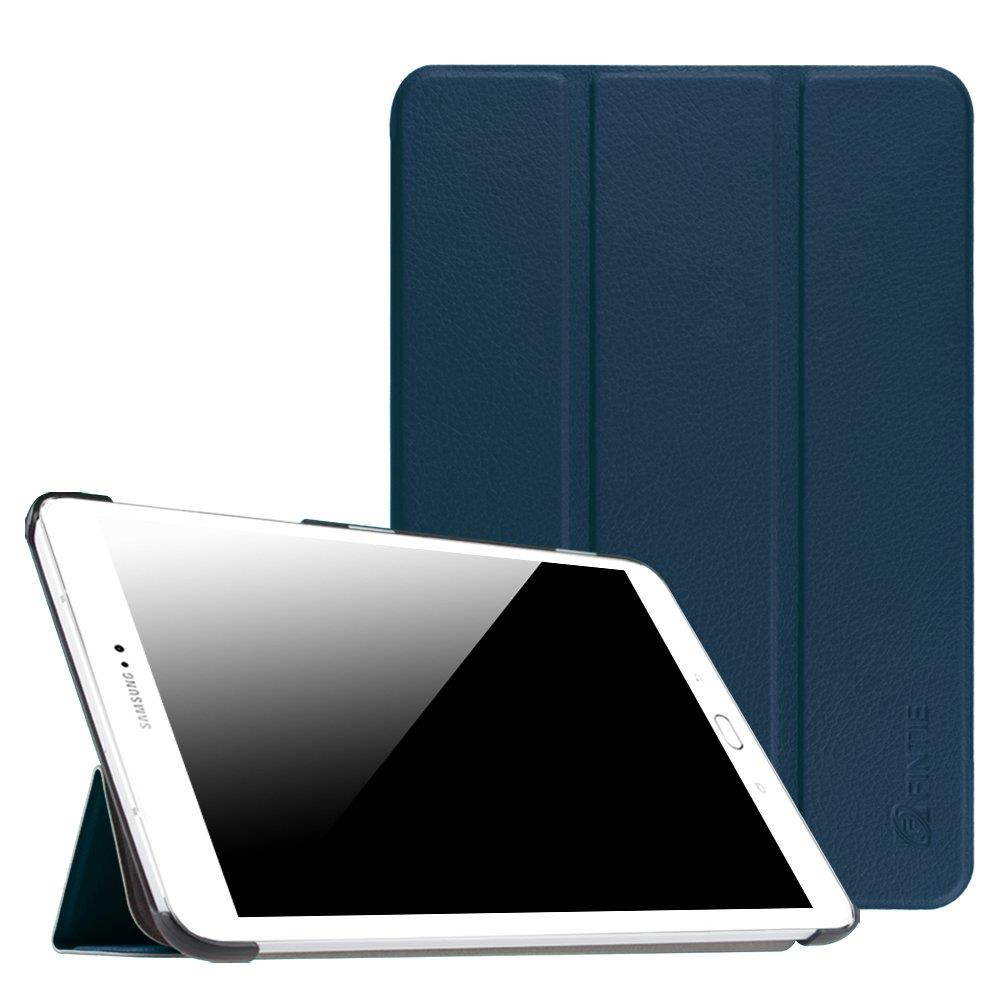 Fintie Slim Shell Case for Samsung Galaxy Tab S2 8.0 - Ultra Lightweight Protective Stand Cover with Auto Sleep/Wake Feature for Samsung Galaxy Tab S2/S2 Nook 8.0 Inch Tablet, Navy Blue
