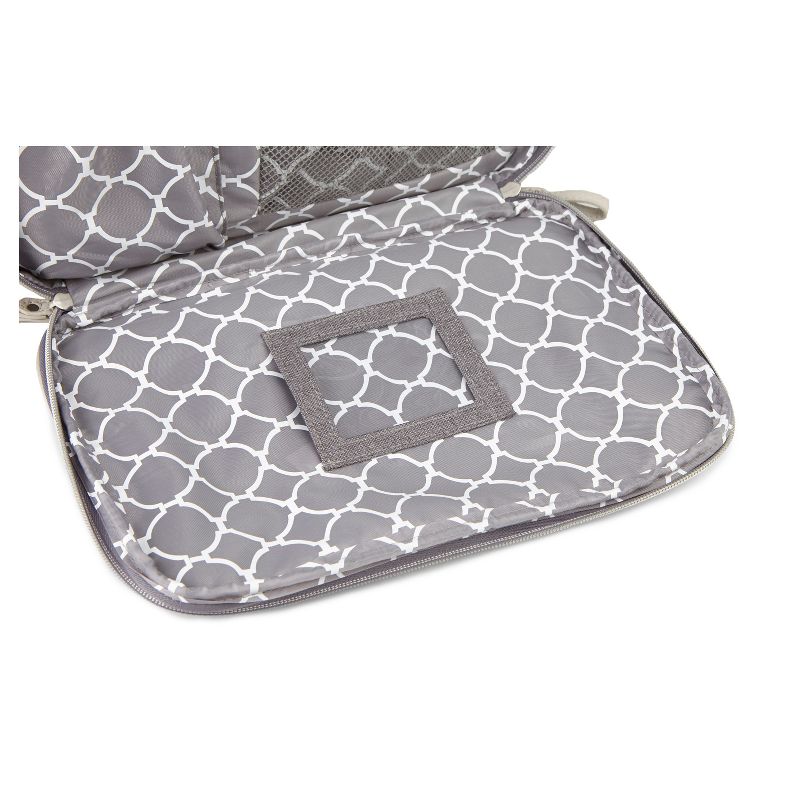 Bananafish Breast Pump Backpack - Gray/Bone