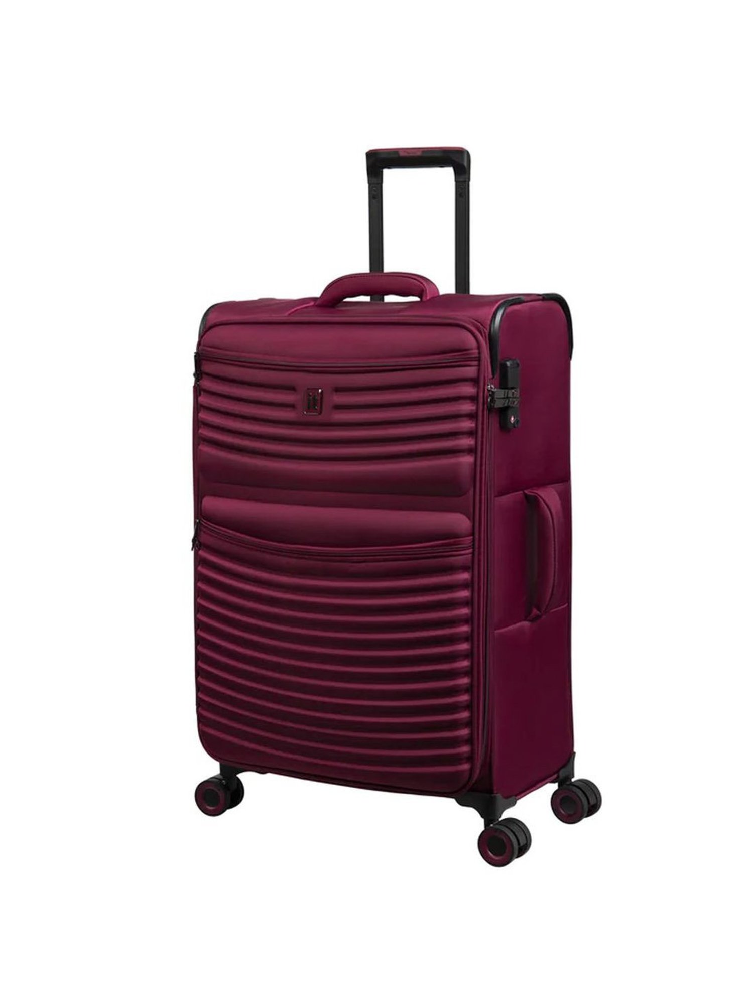 it luggage Precursor Red Medium -24 inches Expandable Soft Case Luggage Trolley with TSA Lock