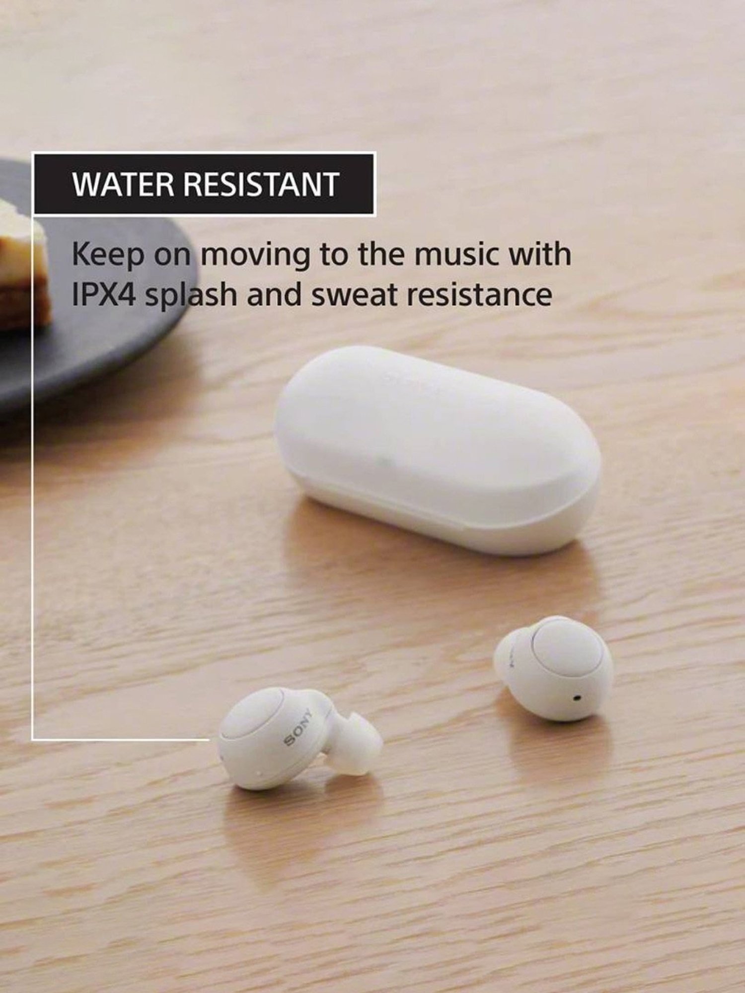 Sony WF-C500 True Wireless Bluetooth Earbuds with Mic (White)