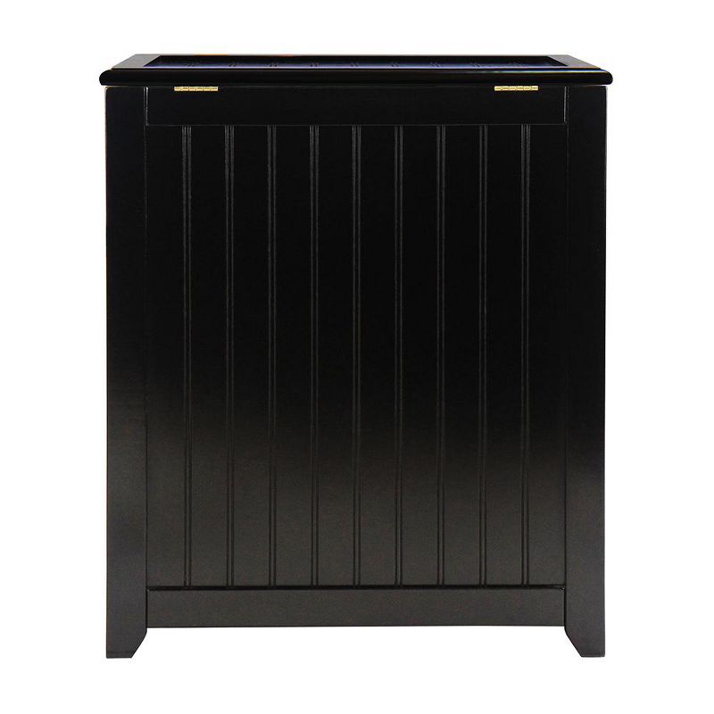 Household Essentials Rolling Laundry Hamper Storage Cart Natural/Light Ash