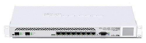 Mikrotik CCR1036-8G-2S+ 36 core CPU, Cloud Core Router, 8x Gigabit ports, 2x SFP+ ports, Color touchscreen LCD, 4GB.