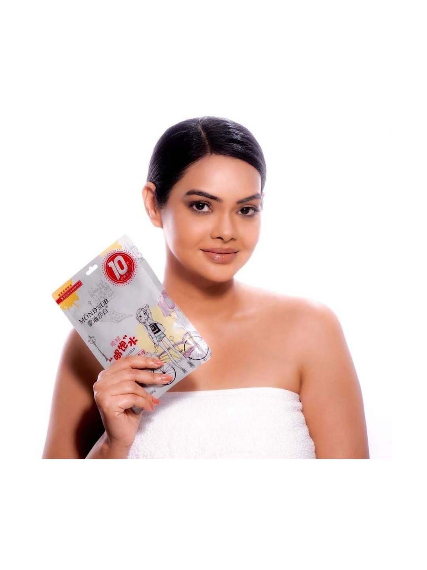 MONDSUB Dawnlight Nourishing Face Sheet Mask - Pack of 10