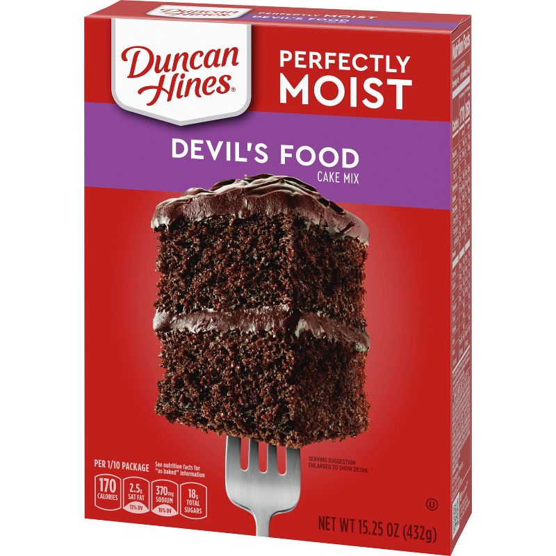 Duncan Hines Devils Food Cake Mix - 16.5oz