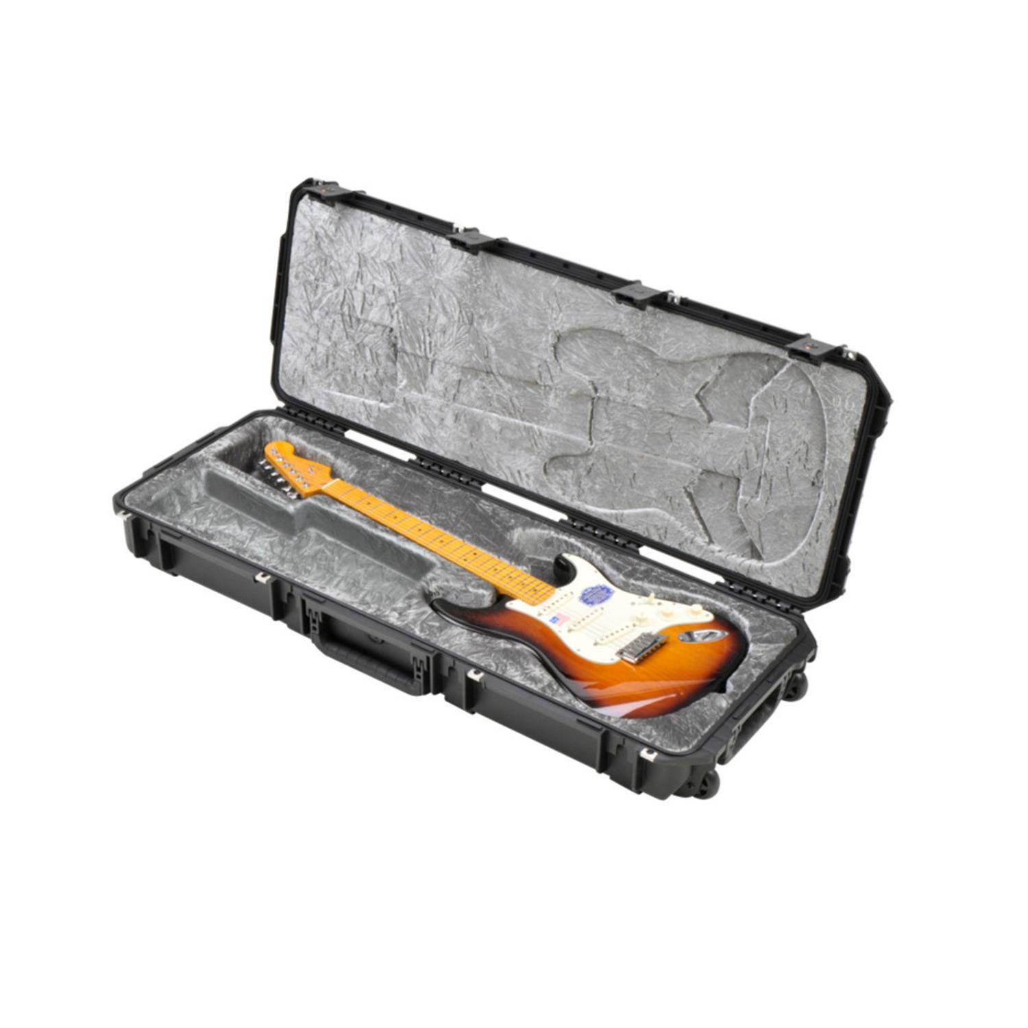 SKB 3I-4214-66 WATERPROOF STRAT/TELE ELECTRIC GUITAR FLIGHT CASE