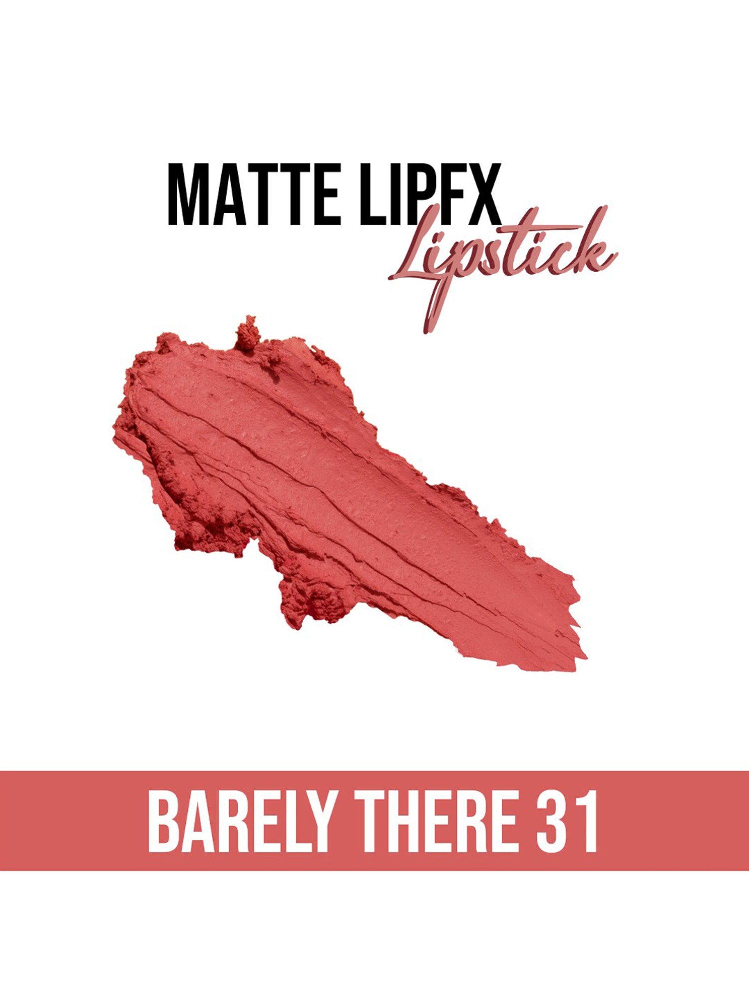 C2P PROFESSIONAL MAKEUP Matte Lip FX Lipstick Barely There 31 - 3.5 gm