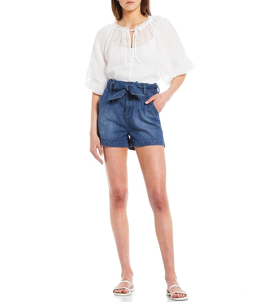 Cloth & Stone Button Side Coordinating Shorts