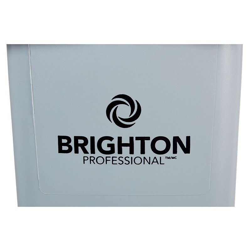 Brighton Indoor Trash Can Without Lid Gray Plastic 23 Gal. (BPR50717) 2625783