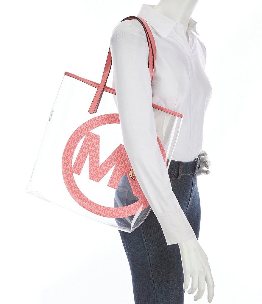 Michael Kors Signature Large North South Tote Bag