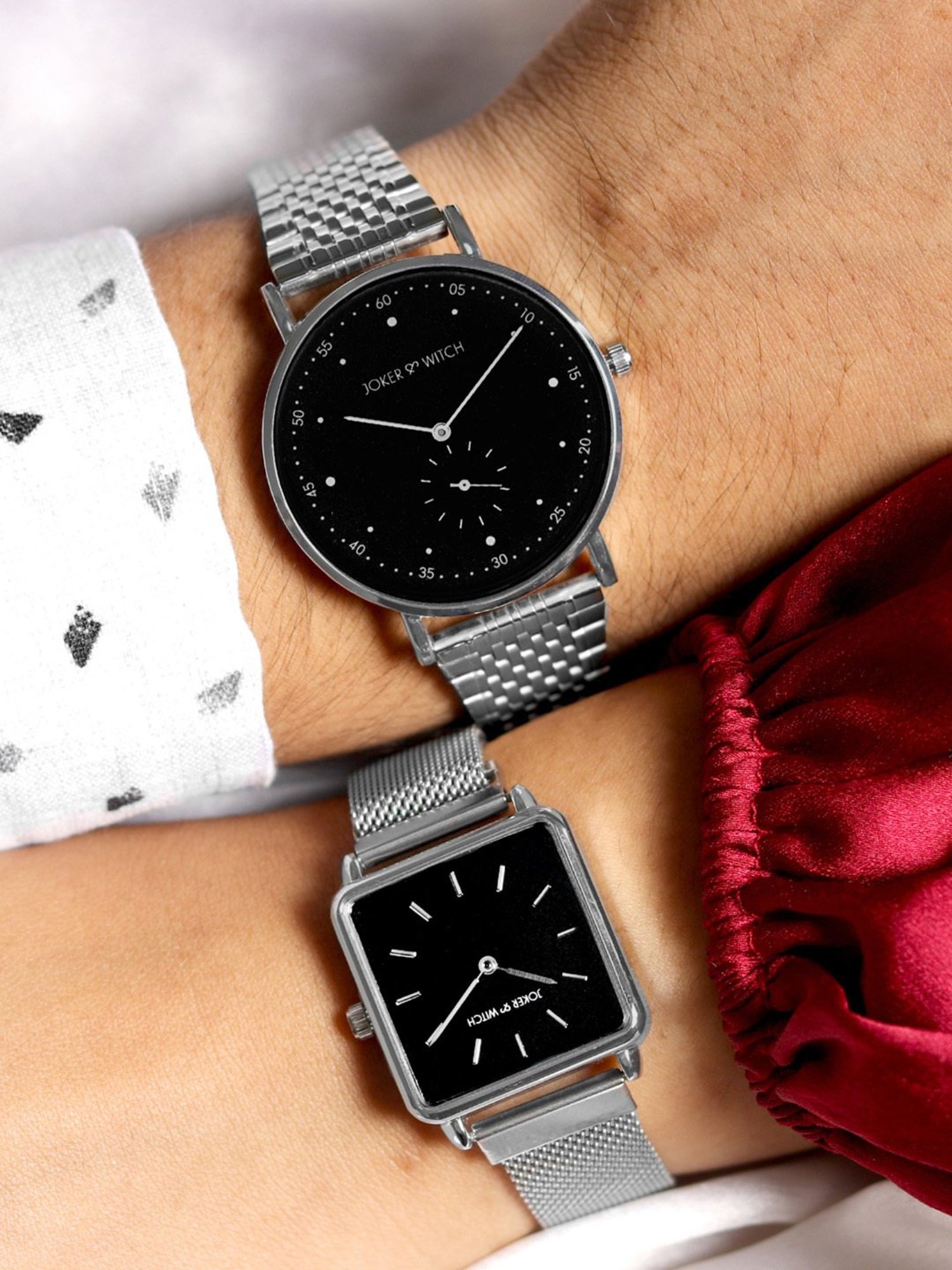 Joker & WItch JWCW54 Analog Couple Watch