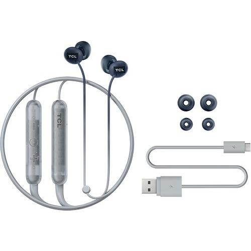 Tcl Phantom Black Wireless In-Ear Bluetooth Headphones With Mic - Socl300btbk