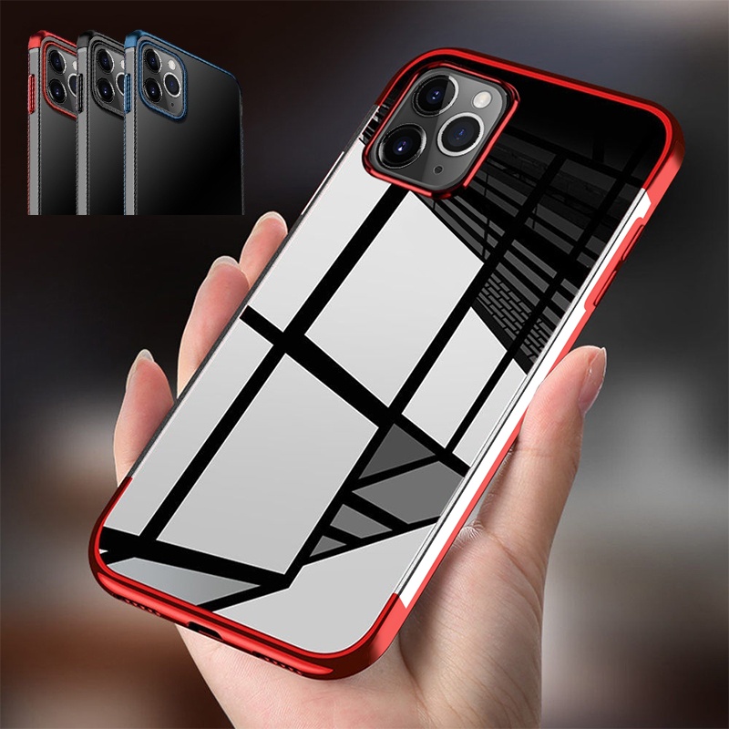 For iPhone 12 Pro Max Case Cover, Drop Proof, Anti-Scratch, Dust-Proof, Clear Bumper Full Body Protection Defender Armor Case(Black)