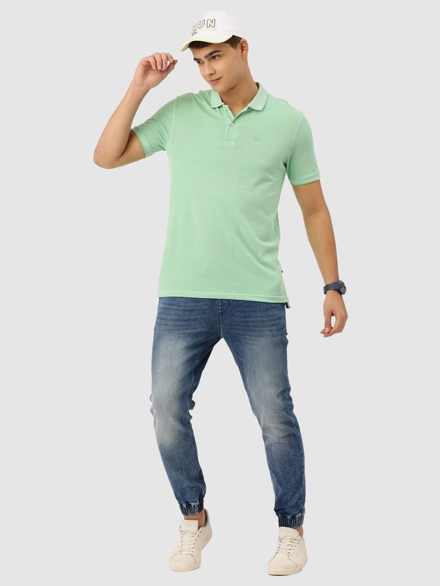 IVOC Blue Regular Fit Jogger Jeans