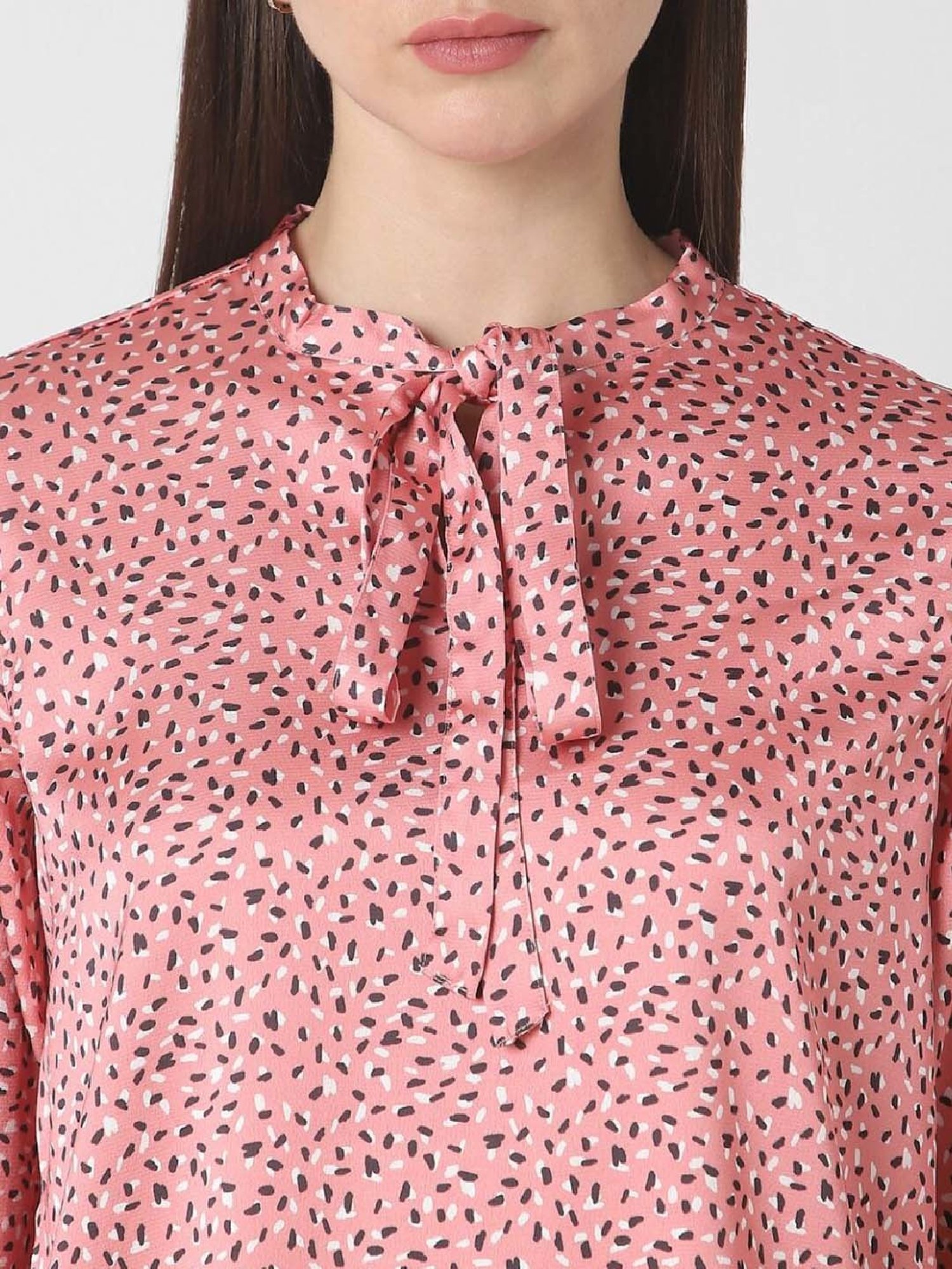 Van Heusen Pink Printed Top