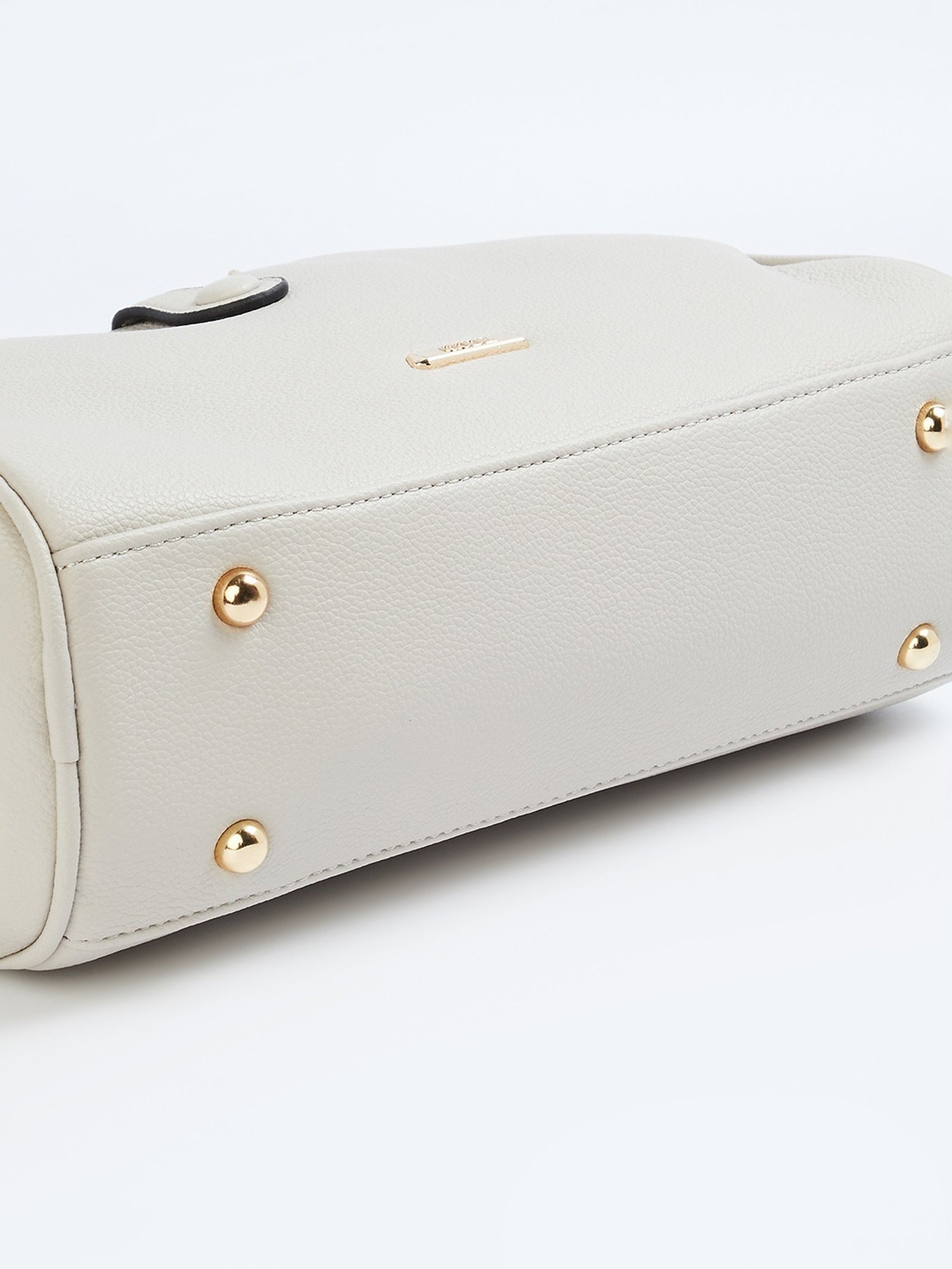 Code by Lifestyle Grey Solid Handbag