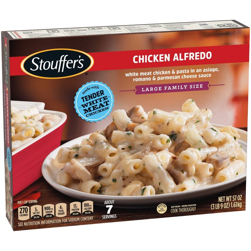 Stouffer's Family Size Frozen Chicken Alfredo Pasta Meal - 57oz